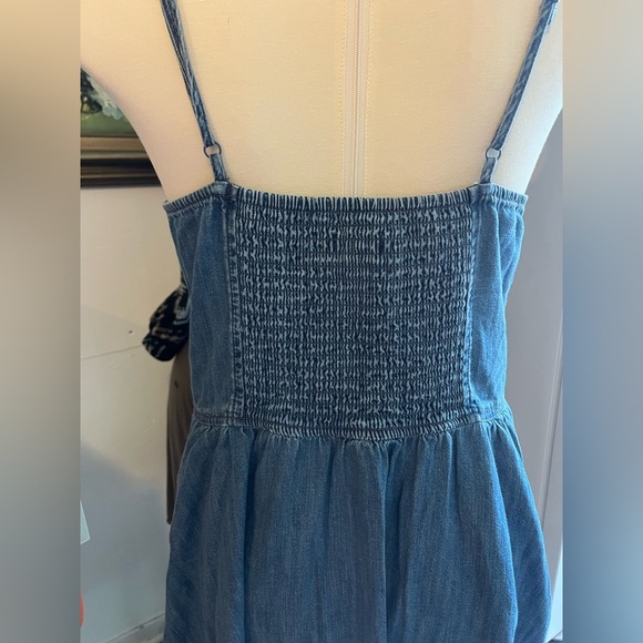 Express Blue Denim Cotton Dress size medium - Picture 5 of 7